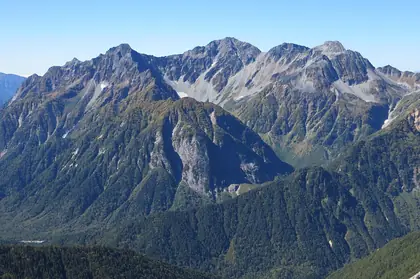 Mount Jonen (常念岳)