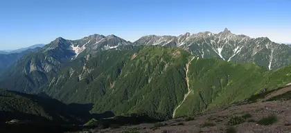Mount Ohtensho (大天井岳)